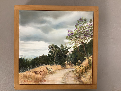 Hill on Stormy Afternoon by Linda Garcia-Dahle